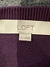 Ann Taylor LOFT Paisley Purple Pullover Sweater Size S - photo 7