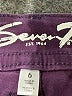 Seven7 100% Cotton Purple Jeans Size 6 - photo 7