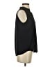 Ann Taylor 100% Polyester Black Sleeveless T-Shirt Size XS - photo 4