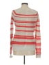 Sanctuary 100% Cotton Stripes Red Pullover Sweater Size M - photo 2