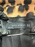 Zara Animal Print Brown Wool Coat Size XS - photo 6