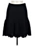 Leifnotes Solid Black Casual Skirt Size M - photo 1