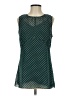 CAbi Teal Sleeveless Blouse Size S - photo 1