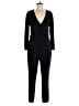 Lucky Brand Solid Black Jumpsuit Size M - photo 1