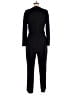 Lucky Brand Solid Black Jumpsuit Size M - photo 2