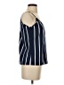 Shein 100% Polyester Blue Sleeveless Blouse Size 4 - photo 4