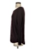 Express Burgundy Long Sleeve Top Size S - photo 5