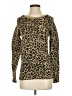 Britt's Knits Animal Print Brown Pullover Sweater Size S - photo 1