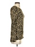 Britt's Knits Animal Print Brown Pullover Sweater Size S - photo 4