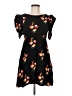 Zara Basic Hearts Black Casual Dress Size M - photo 1
