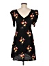 Zara Basic Hearts Black Casual Dress Size M - photo 2