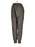 Libin Solid Gray Casual Pants Size S - photo 2