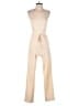 Unbranded Solid Tan Ivory Jumpsuit Size XS - photo 1