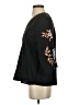 Unbranded 100% Cotton Black 3/4 Sleeve Blouse Size S - photo 5