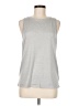Fabletics Silver Sleeveless T-Shirt Size M - photo 1