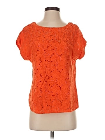 Maeve by Anthropologie Short Sleeve Blouse (view 1)