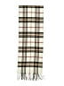 Unbranded Plaid Ivory Scarf One size - photo 2