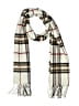 Unbranded Plaid Ivory Scarf One size - photo 1