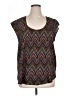 Daniel Rainn 100% Polyester Black Sleeveless Blouse Size XL - photo 1