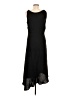 MNG 100% Polyester Solid Black Cocktail Dress Size 8 - photo 2