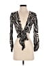 Shein 100% Rayon Black Long Sleeve Blouse Size XS - photo 1