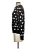 POPSUGAR Polka Dots Black Pullover Sweater Size S - photo 5