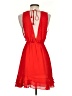 Essue 100% Polyester Solid Red Cocktail Dress Size S - photo 2