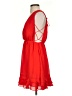 Essue 100% Polyester Solid Red Cocktail Dress Size S - photo 5