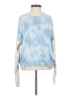 Michael Stars 100% Cotton Tie-dye Blue Pullover Sweater Size XS - photo 1