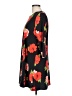 Bobbie Brooks Floral Black Casual Dress Size L - photo 5
