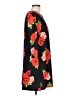 Bobbie Brooks Floral Black Casual Dress Size L - photo 4