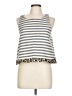 wren 100% Cotton Gray Sleeveless Top Size L - photo 1