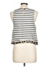 wren 100% Cotton Gray Sleeveless Top Size L - photo 2