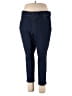 Hue Solid Blue Jeggings Size XXL (estimated) - photo 1