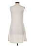 Unbranded Solid Ivory Casual Dress Size S - photo 2