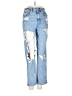 American Eagle Outfitters Hearts Blue Jeans Size 4 - photo 1