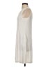 Unbranded Solid Ivory Casual Dress Size S - photo 5