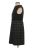 Ali Ro Houndstooth Black Cocktail Dress Size 4 - photo 5