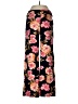 Assorted Brands Floral Black Blue Casual Pants One size - photo 1