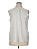 PREMISE Ivory Sleeveless Blouse Size XL - photo 1