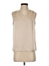 Shein Tan Sleeveless T-Shirt Size 4 - photo 1