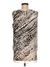 Sioni 100% Polyester Animal Print Tan Sleeveless Blouse Size M - photo 2