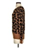 Ann Taylor Factory Animal Print Brown Pullover Sweater Size S - photo 5