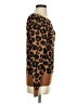 Ann Taylor Factory Animal Print Brown Pullover Sweater Size S - photo 4