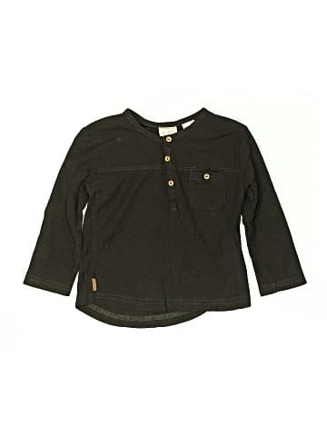 Zara Baby Long Sleeve Button-Down Shirt (view 1)