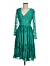 ASOS 100% Polyester Teal Cocktail Dress Size 6 - photo 1