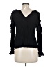 Lush 100% Rayon Black Long Sleeve Blouse Size M - photo 2