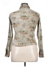 Daytrip 100% Cotton Floral Silver Long Sleeve Blouse Size XL - photo 2