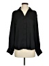 KLD Signature 100% Polyester Solid Black Long Sleeve Blouse Size S - photo 1