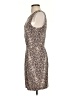 Tart Animal Print Tan Cocktail Dress Size S - photo 5